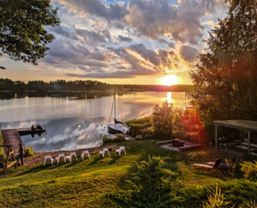 widok - SIRVIS - jezioro Serwy - Suwalszczyzna