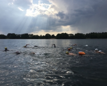 pływanie - SIRVIS - jezioro Serwy - Suwalszczyzna