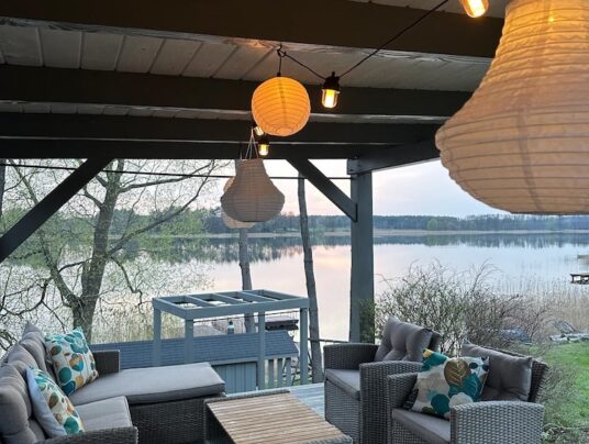 SIRVIS wspólnota, zdjęcie: altana - SIRVIS - jezioro Serwy - Suwalszczyzna